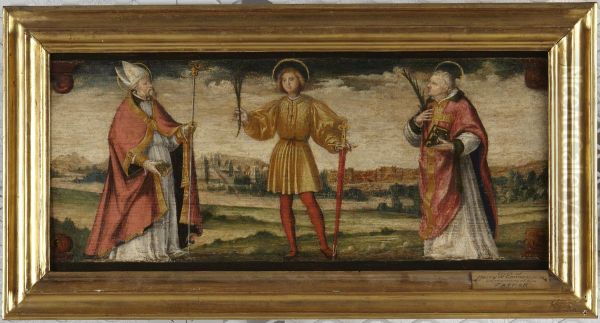 Saint George between Two Bishops - view 1