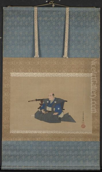 Portrait of a high-ranking samurai - view 1