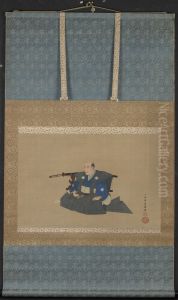Portrait of a high-ranking samurai by Utagawa Toyokuni I