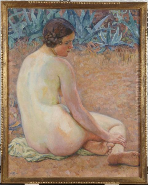 Nude with agave (Nu aux agave) - view 1