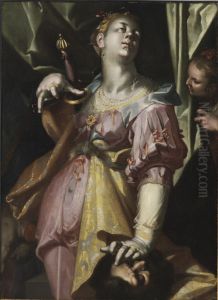 Judith and the Head of Holofernes by Joachim Wtewael (Uytewael)