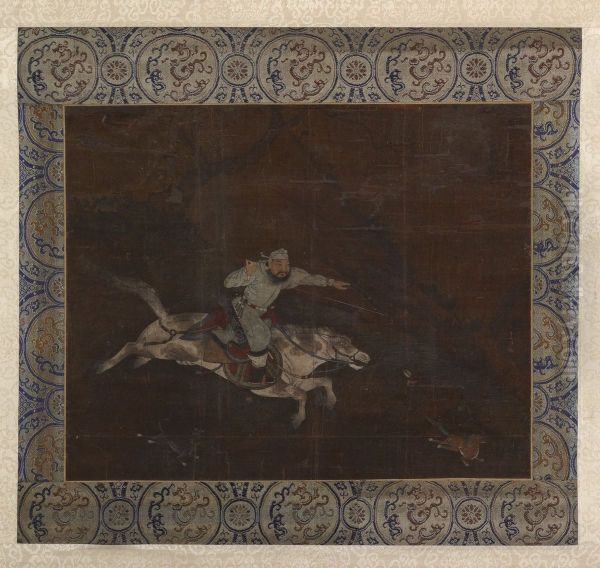 Mongol Horseman, Yuan tradition - view 1