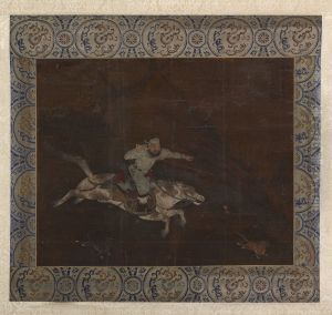 Mongol Horseman, Yuan tradition by Zhao Mengfu