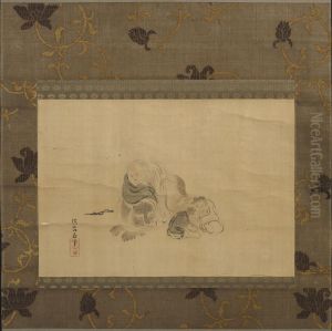 Four Sleepers by Kano Tan'yu