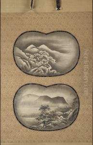 Two Landscapes by Sesshu Toya