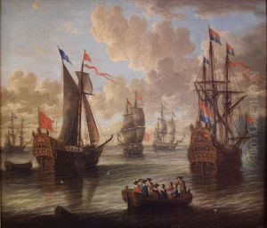 Tableau de Marine by Abraham Storck