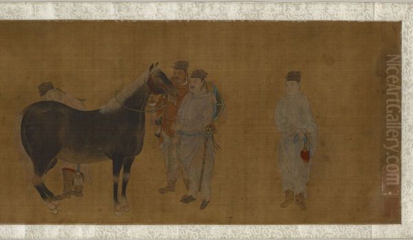 Judging a Horse (Xiang ma tu xiang ma tu) - view 1