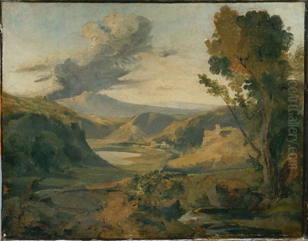 Landscape (Auvergne?) - view 1