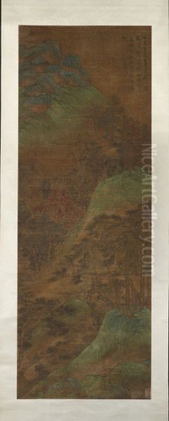 Mountains in Spring, Ming style - view 1