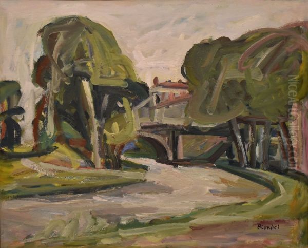 Canal du Midi a Carcassonne - view 1
