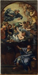 Daniel in the Lion's Den by Pietro da Cortona