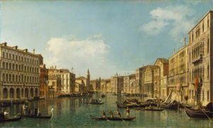 the Grand Canal from the Palazzo Foscari to the Carita