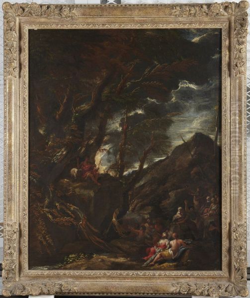 Saint John Preaching - view 1