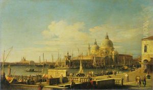 the Dogana and Santa Maria della Salute from the Molo