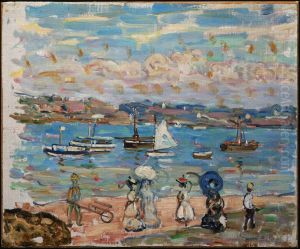 Promenade by the Sea by Maurice Prendergast