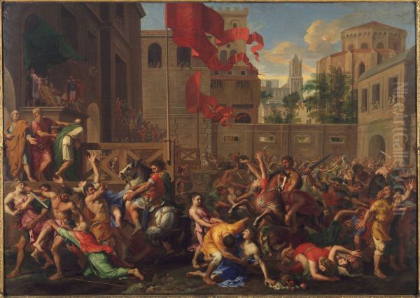 The Rape of the Sabines - view 1