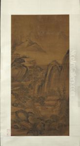 Cottage in Mountains, Ming style by Tang Yin