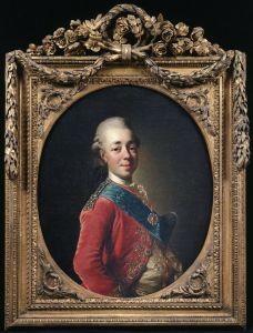 Portrait of Tsarevich Paul, later Tsar of Russia