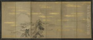 Landscapes of the Four Seasons by Kano Tan'yu