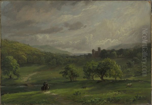 Lulworth Castle - view 1