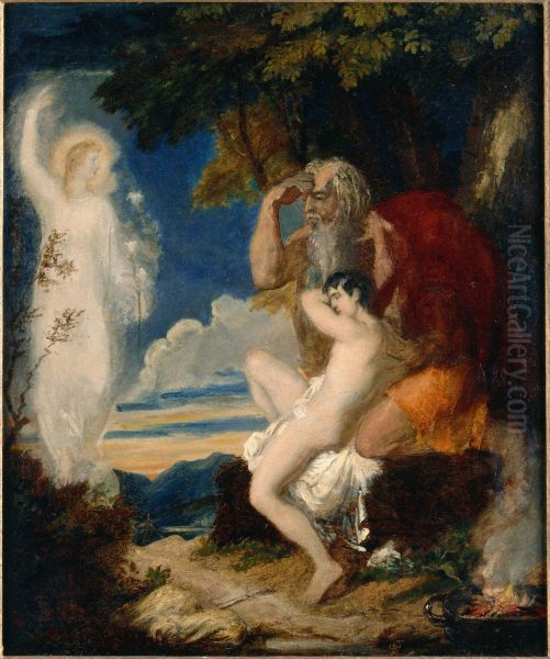 Abraham and Isaac - view 1