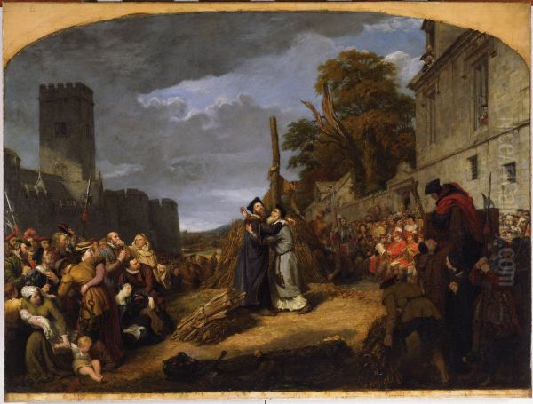 The Martyrdom of Ridley and Latimer - view 1