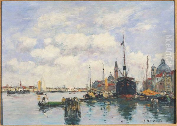 Venice-Seascape at the Giudecca - view 1