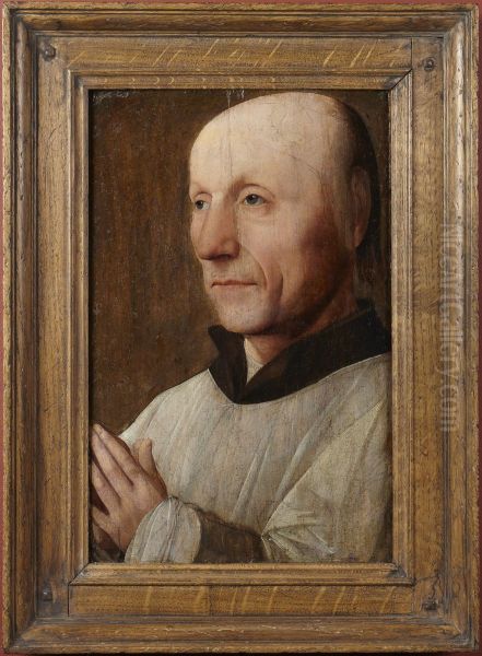 Portrait of a man, possibly a pilgrim - view 1