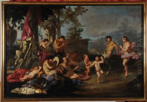 Bacchanale by Giulio Carpioni