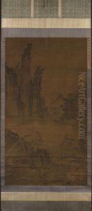 Plum Ridge and Distant Peaks (Meiling yaocen mei ling yao cen) by Ma Yuan