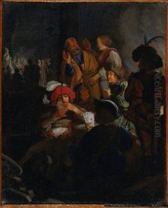 Denial of St. Peter by Pieter De Molijn