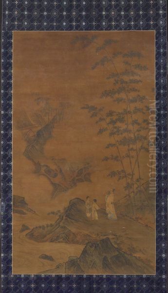 Philosopher and Bamboo - view 1