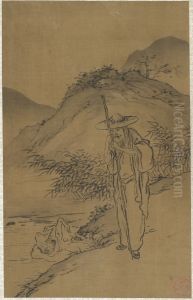 Figures in Landscapes by Gao Fenghan