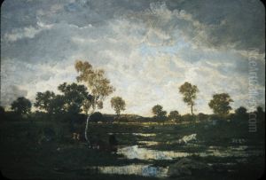 Plain of Chailly by Theodore Rousseau