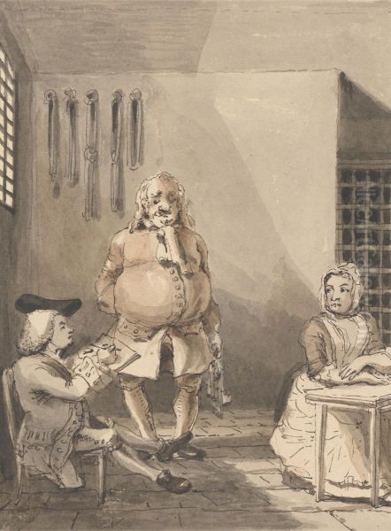 Hogarth Drawing Sarah Malcolm - view 1