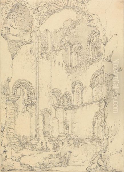 Gundulf's Tower, Rochester Cathedral, Kent - view 1