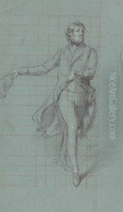 Study for Captain William George Fairfax for the Painting "The Victory of Lord Duncan"