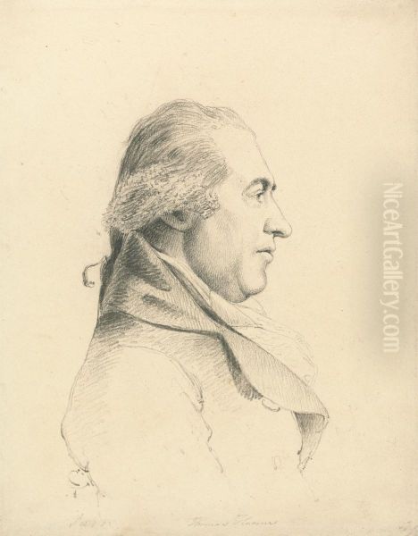 Portrait Study of Thomas Hearne - view 1