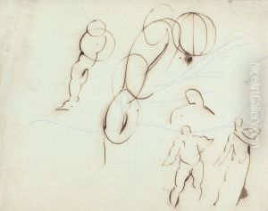 Figure studies by Benjamin Haydon