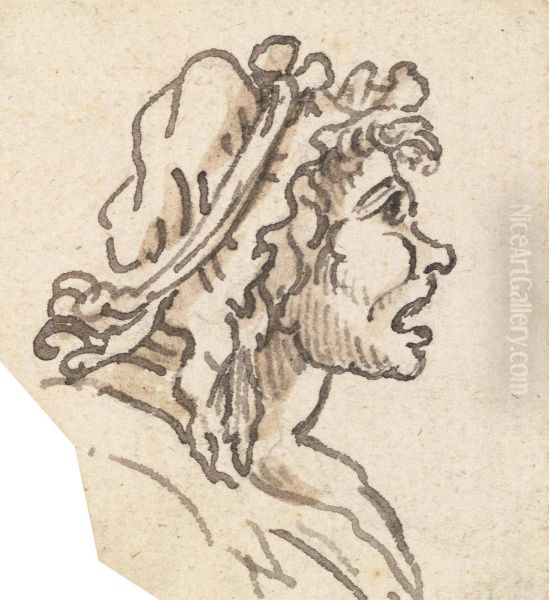 Grotesque Female Head - view 1