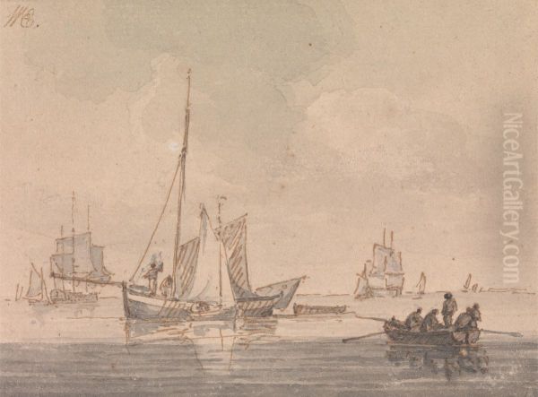Shipping in a Calm - view 1