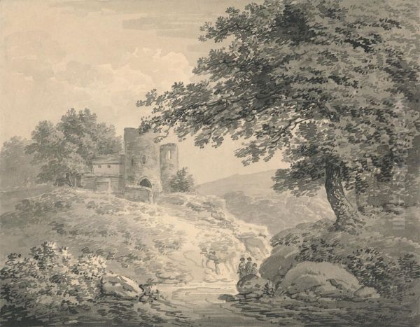 Landscape with a Ruined Tower - view 1