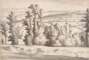Figures Walking in a Landscape Figures Walking in a Landscape