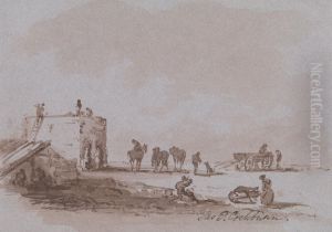 Constructing a Fort by Cockburn, James Pattison
