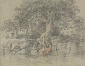 A Dying Hindu Brought to the River Ganges A Dying Hindu Brought to the River Ganges