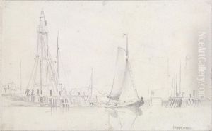 Enkhuysen by Edward William Cooke