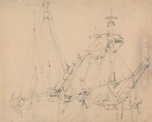 Study of Two Laid Up Sailing Vessels Study of Two Laid Up Sailing Vessels