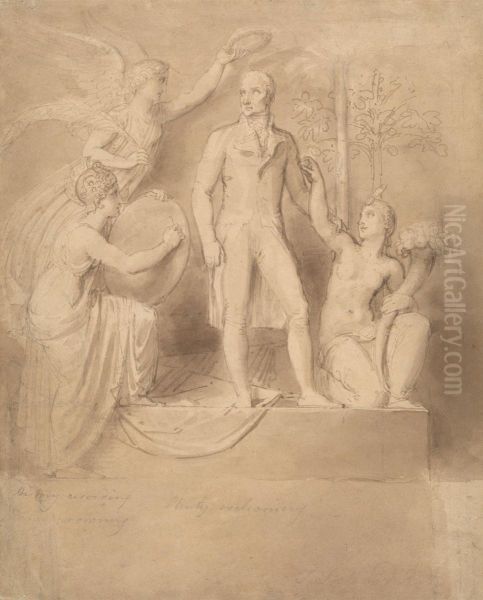 A Study for the Wellington Monument - view 1