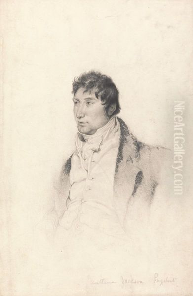 A Portrait Study for the Engraving of Gentleman Jackson - view 1