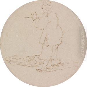 Five Figure Sketches on One Mount